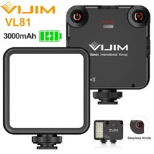 VIJIM VL81 LED Vlog Video Fill Light Mini Dimmable Studio Photography Lighting