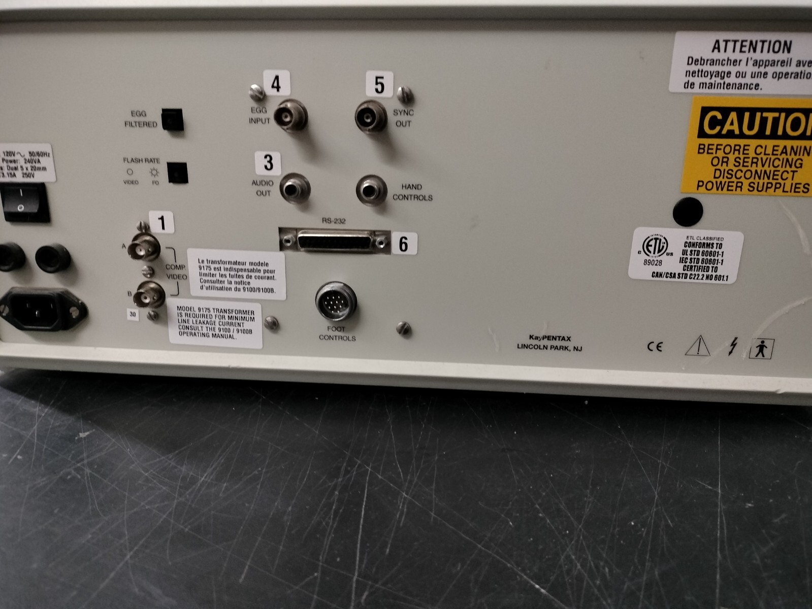 Kay Pentax RLS 9100 B Rhino Laryngeal Stroboscope eBay