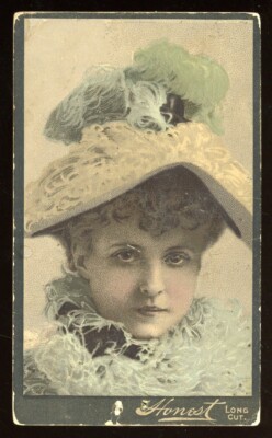 1890 N131 Duke Honest Long Cut Stars of the Stage (3rd Series) Actresses #12
