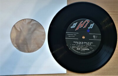 ACE CANNON - TUFF SAX - 7'' VINYL 45 RPM-USA-Sehr gut 