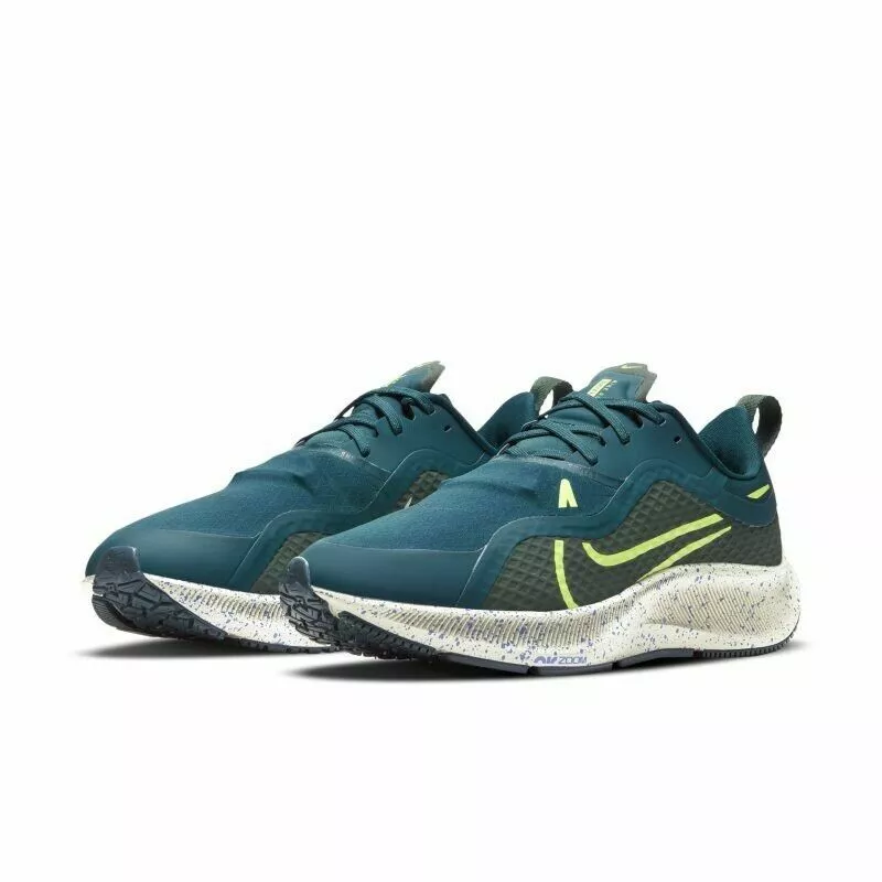 Nike Zoom Pegasus 37 Shield Men&#039;s 13 Turq/Volt CQ7935-300 | eBay