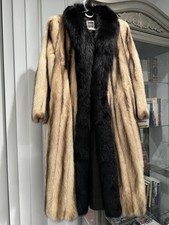 Saga Real Mink Coat; Measurements Are In Picture. Average Size Medium