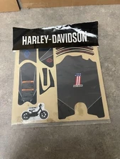 HARLEY-DAVIDSON IRON E GRAPHIC KIT / STACYC ELECTRIC BIKE GRAY