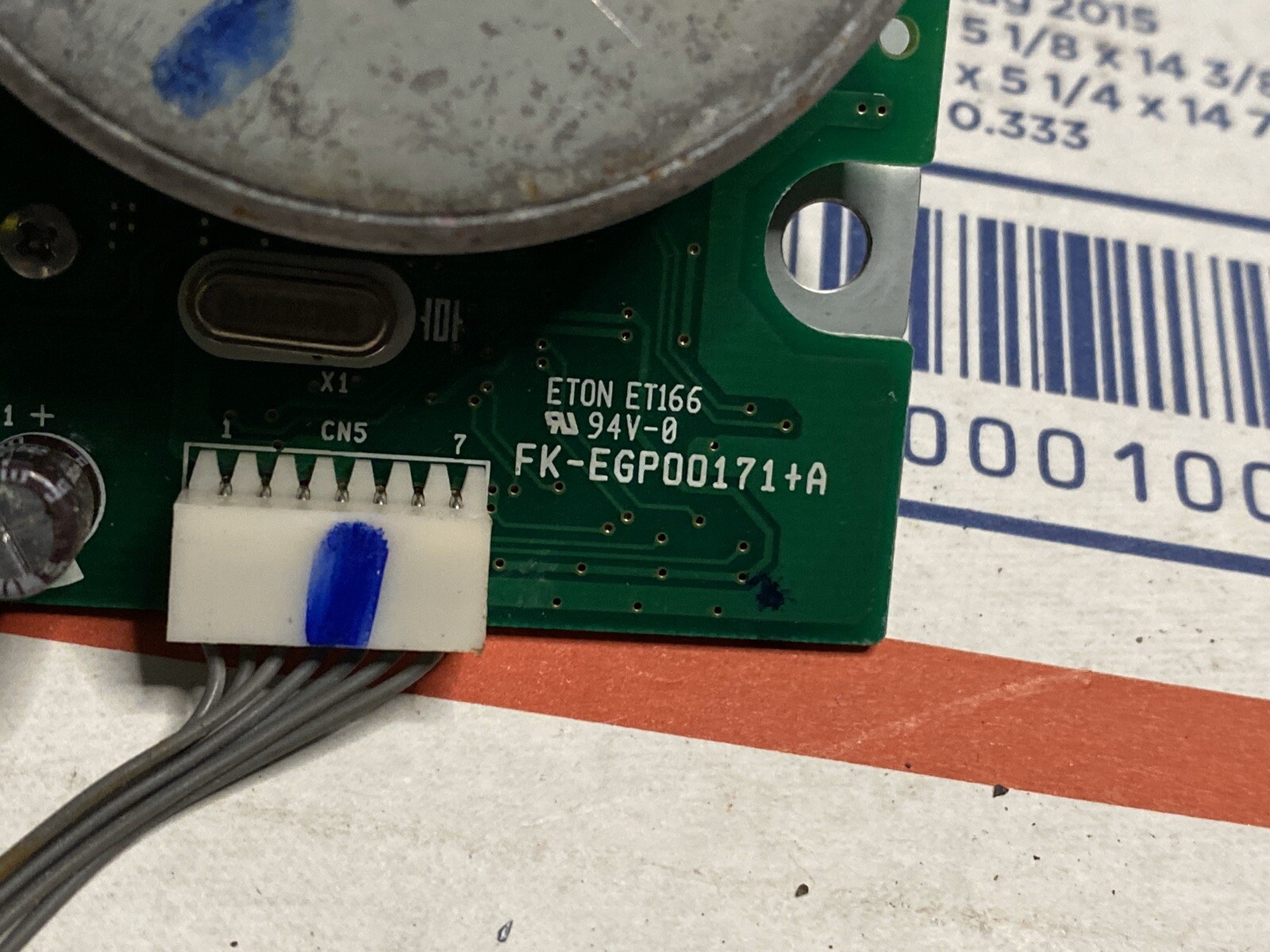 RICOH B2761055 DNQ06M06W20A AFICIO MP 1600 2000 Motor FK-EGP00171+  