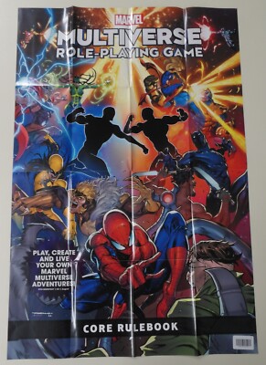 Marvel Multiverse Role-Playing Game 24" x 36" 2-Sided Promo Poster ...