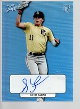 2022 Leaf Perfect Game Nat'l Show Just Minors Platinum GA-SF1 Seth Farni 2/8