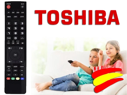 Mando de reemplazo para TV TOSHIBA 32 W 3753 DG - Imagen 1 de 1