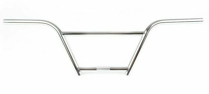 R4 WD BMX 4 Piece Wide Handlebar 7" 22.2mm Chrome Blemished - Image 2 of 4