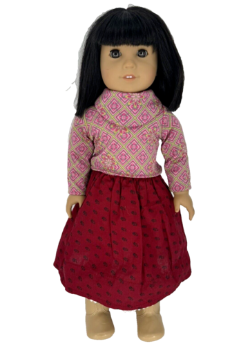 American Girl Ivy Ling Doll 18" Retired Meet Outfit 2008 Julies Friend Asian