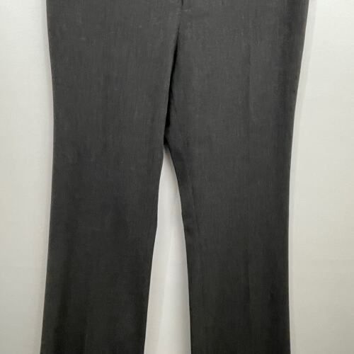 Lauren Ralph Lauren Gray Dress Trouser Pants Size 10 Viscose Blend Stretch - Picture 4 of 10