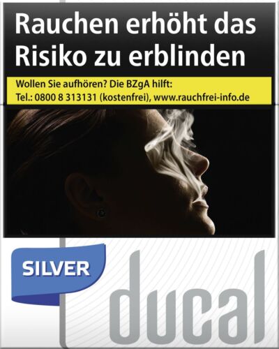 Ducal Silver Cigarettes (XL) 8x23 zu 8,00/64,00 - Bild 1 von 3
