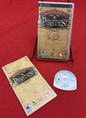 PSP Sid Meier's Pirates! W/ Case & Manual