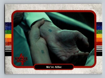 We're Alike 2023 Zerocool Stranger Things Season 4 #77 Card