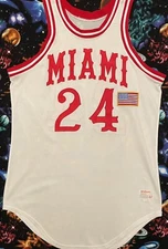 Vintage Wilson University Of Miami Redskins RedHawks Cedric Vanleer Jersey