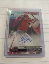 Shogo Akiyama 2020 Bowman's Best - Best of 2020 Autographs #B20-SA (AU, RC)