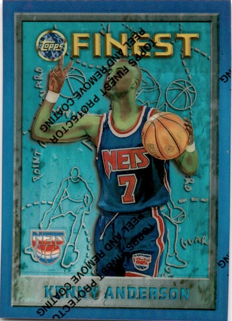 1995-96 Finest #7 Kenny Anderson Refractors Free S&H!!