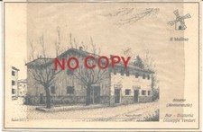 Monterenzio Bisano Il Mulino Bar Trattoria Giuseppe Venturi dis. Franco Ruscelli