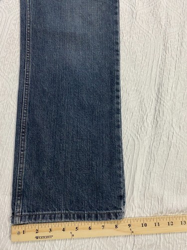 Falls Creek Jeans Boys Size 16 Blue Straight Leg Whiskers - Picture 8 of 8