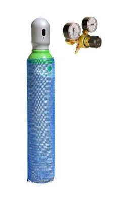 SILESIANGAZ Argón (82%)/CO2 (18%) 8L 200 bar botella de gas gas de soldadura MIG/MAG/TIG mezcla + CO2M