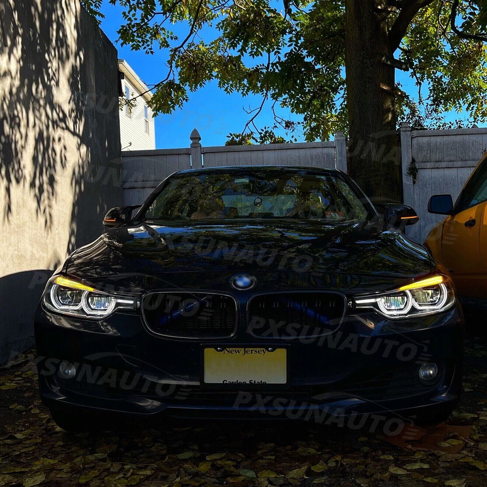 PENSUN LED DRL For 2013 14 15 BMW F30 3-Series Projector Headlights Replace Halo Foto 2 de 4