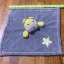 Baby Gear Gray Yellow Giraffe Star Plush Toy Baby Security Blanket Lovey