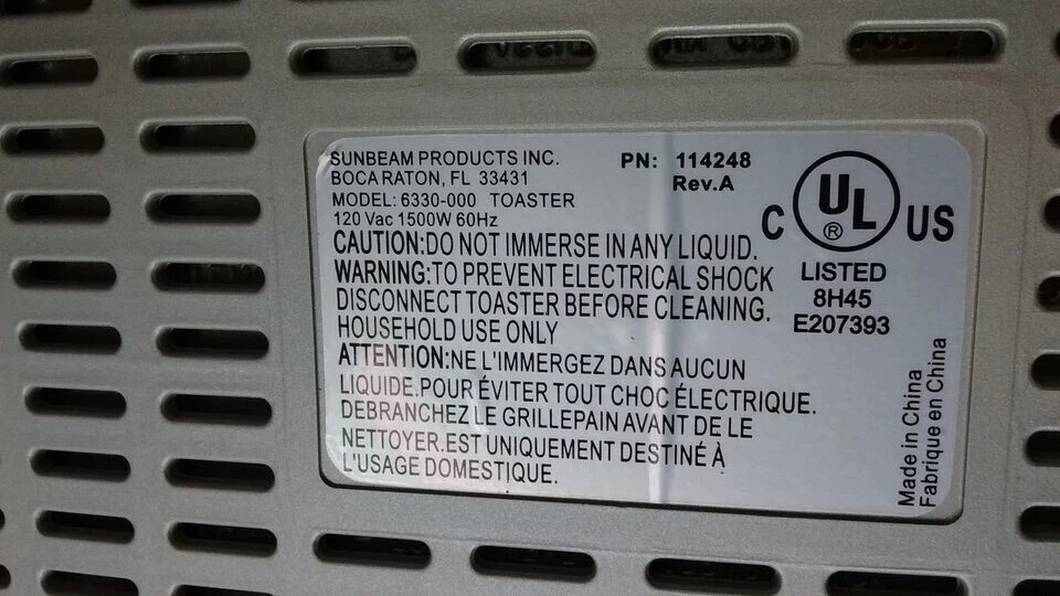 Oster Toaster Electric Stainless 4-Slice Long Slot Bagel Defrost Pop Up Silver - Image 3 of 4