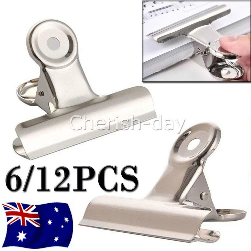 Stainless 2024 binder clips