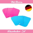 ✅ 3 x Teigschaber Teigabstecher Teigschneider 3er Set Backen Dekoration Torten