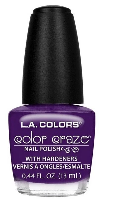 Esmalte de uñas LA COLORS Color Craze tonos divertidos y coquetos TU ELECCIÓN diviértete Foto 2 de 4