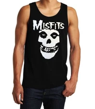 Misfits Punk Rock Band Black Tank Top (Various Colors)