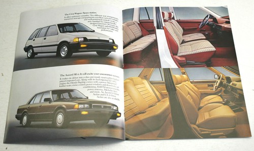 11pc 1970s 1980 Dealer Showroom Car Brochures Vanagon Toyota Honda Simca Volvo - Picture 6 of 10