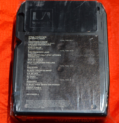 GRATEFUL DEAD Steal Your Face SEALED 8-Track Tape 1976 US Grateful Dead Records - Picture 8 of 12
