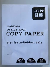 Pen + Gear printing Copy Paper White 500 Sheets office