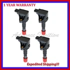 4PC Ignition Coils EBM2910 for HONDA FIT CRZ 1.5L L4 2009-2014 UF626 CM11116