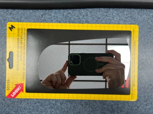 For 1987-1991 Toyota Camry Left LH Driver Side Rear View Flat Mirror Glass Lens