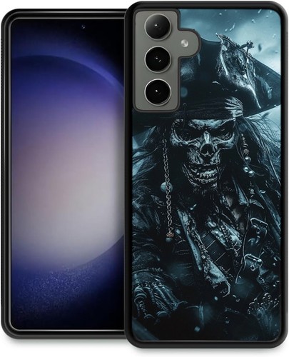 For iPhone SE4 16E 12 13 14 15 16 Pro Max Metal Case dark battle pirate skeleton - Picture 17 of 25