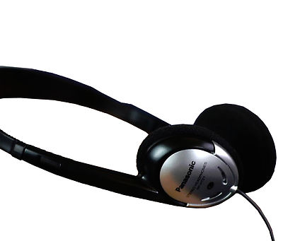 Panasonic Light Comfortable Replacement Headphones for MP3 CD DVD iPods Phones