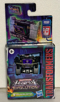 Transformers Legacy Evolution: G1: Core - Soundblaster MISB In Hand USA