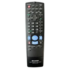 Genuine Sharp RRMCG0275AJSA TV/VCR Remote Control Replacement Black Tested