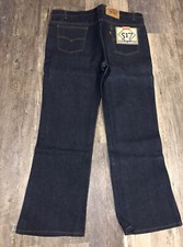 Mens vintage LEVIS 517 Boot Cut Orange Tab 42X30 DENIM JEANS USA Made NWT