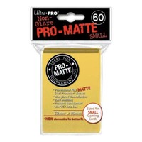 Ultra Pro Ultra Matte Gelb Deckschutz HüLlen KartenhüLlen (Klein) 60Ct