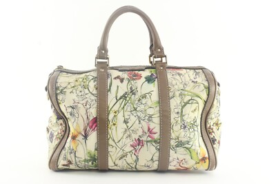 Gucci Floral Joy Boston Bag Flower Flora 9GK1121K | eBay