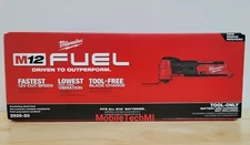 Milwaukee M12 FUEL Oscillating Multi-Tool Compact Cordless 2526-20 - NIB