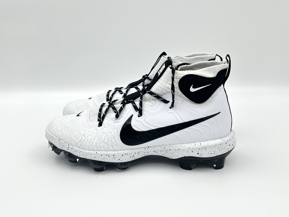 Nike Alpha Huarache NXT MCS Men's Size 11 White Black Baseball