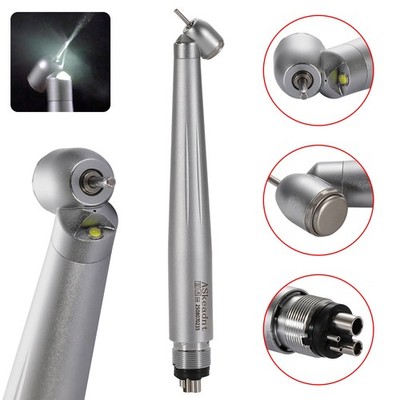 ASkeadnt Dental LED E-generator 45° Surgical High speed Handpiece 4Hole