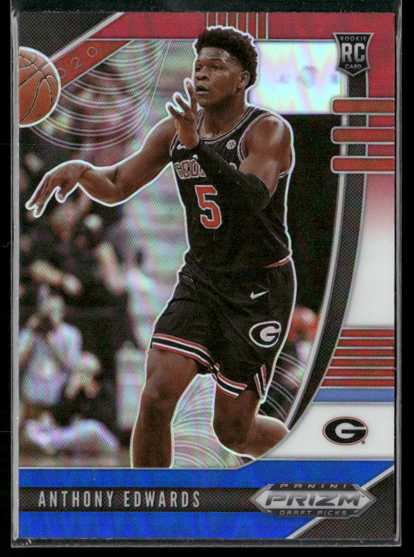 2020 Panini Prizm Draft Picks Collegiate #41 Anthony Edwards Silver