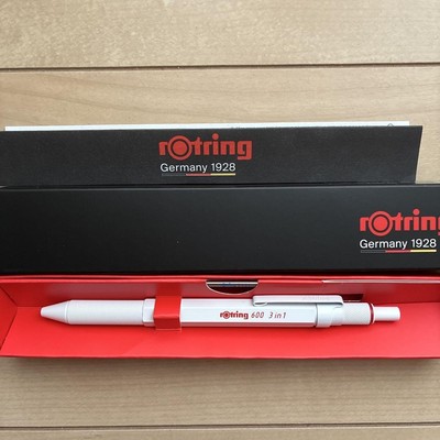 Rotring 600 3 In 1 White
