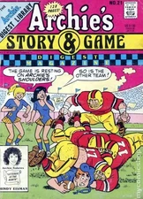 Archie's Story and Game Digest #21 FN 6.0 1991 Stock Image