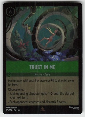 GGC - 12 Cold Foil Trust In Me 95/204 Rare Whispers in the Well