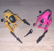 2 Power Workbot Robot Worker New Ray Novelty Wind Up Figure Toys